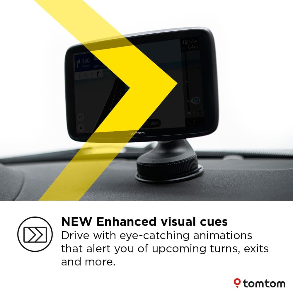 TomTom Car Sat Nav GO Superior (6 Inch, with Traffic Congestion and Speed Cam Alerts thanks to TomTom Traffic, World Maps, Quick-Updates via WiFi, Fuel Prices, Click-Drive Mount) - NEW SOFTWARE — view 5