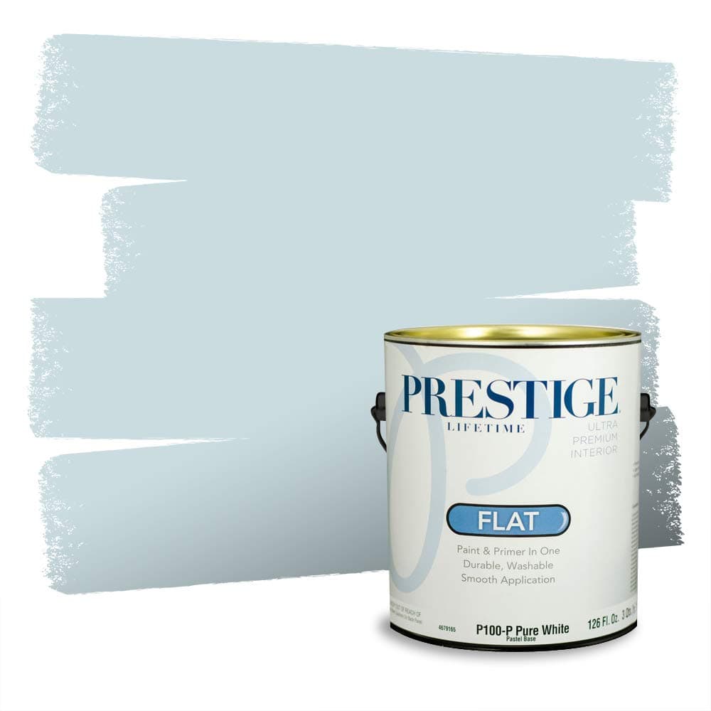PRESTIGE Paints Interior Paint and Primer In One, 1-Gallon, Semi-Gloss, Comparable Match of Valspar* Dewdrop* — view 1137