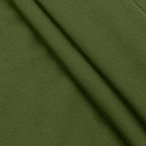 Women's Sleeveless Workout Vest Tops - Solid Tank Top with Side Hollowed Out, Breathable Round Neck Fitness Shirts Army Green — view 4