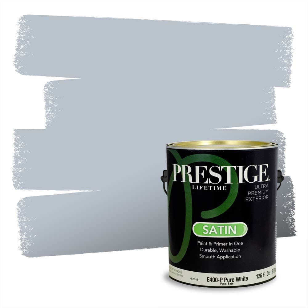 PRESTIGE Paints Interior Paint and Primer In One, 1-Gallon, Semi-Gloss, Comparable Match of Valspar* Dewdrop* — view 1437