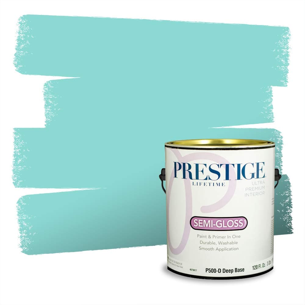 PRESTIGE Paints Interior Paint and Primer In One, 1-Gallon, Semi-Gloss, Comparable Match of Valspar* Dewdrop* — view 270