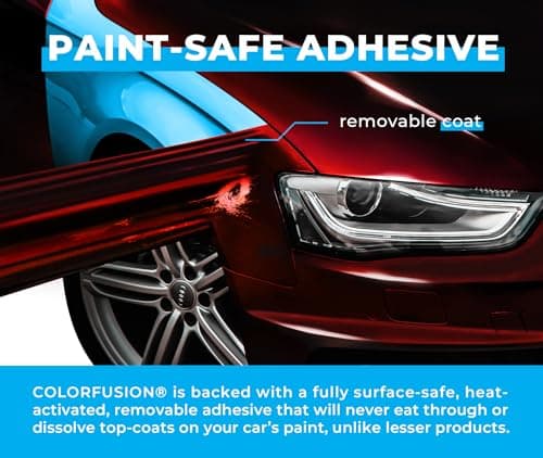 ColorFusion PPF by VViViD, Gloss Demon Dry Apply PPF Vinyl Car Wrap Roll 1ft x 5ft — view 7