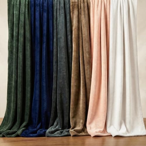 Americanflat 50x60 Fleece Throw Blanket - Soft and Breathable Throw Blanket for Couch, Bed, Chair - Fleece Blankets Perfect for Home, Bedroom, or Outdoor Use - Gray — view 3