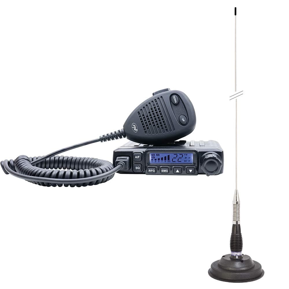 Radio CB PNI Escort HP 6500, Banda Ciudadana, multiestándar, 4W, 12V, ASQ, Ganancia RF, enchufe de mechero incluido, conmutador AM/FM solo para banda UE — view 13
