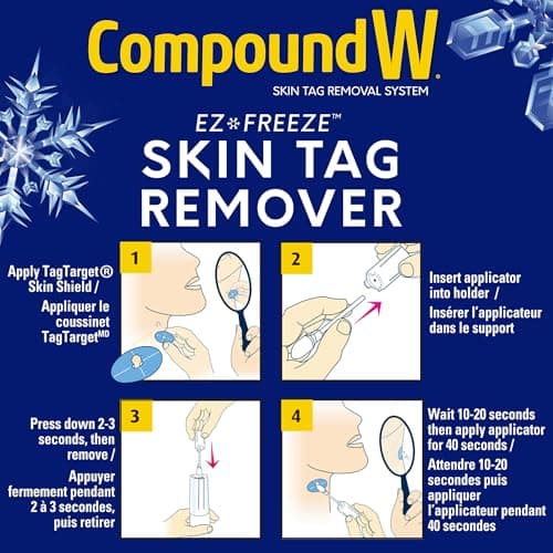 Compound W Skin Tag Remover System - At Home Skin Tag Removal Kit, 8 Freeze Applications — view 3