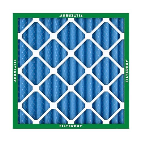 Filterbuy 20x20x2 Air Filter MERV 13 Optimal Smoke & Allergy Defense (2-Pack), Electrostatic Pleated HVAC AC Furnace Filters Replacement, Made in USA (Actual Size: 19.50 x 19.50 x 1.75) — view 8