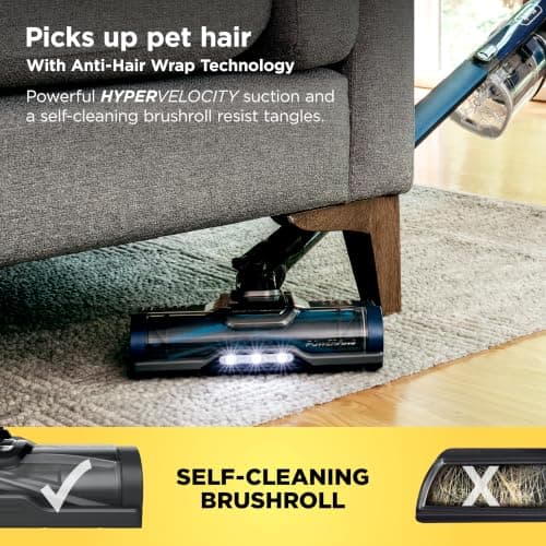 Shark Cordless Vacuum Cleaner - Blue - IZ363HT — view 2