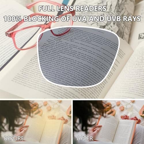 Reader Sunglasses 3 Pack Reading Sunglasses for Men Sporty TR90 Frame UV400 Full Lens Outdoor Reader Lightweight +1.5 — view 3