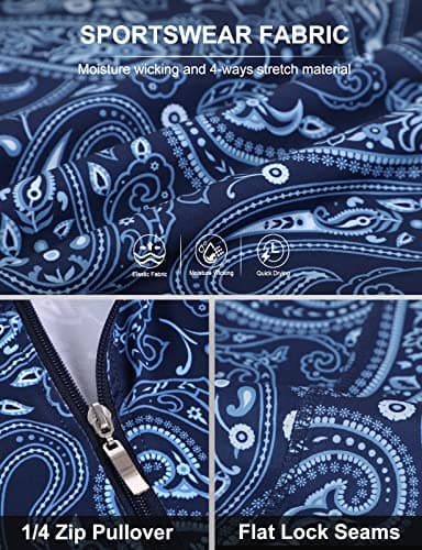 Viracy Womens Golf Shirt, Women's Zip Up Golf Workout Tank Tops Sleeveless Quick Dry Athletic Polo Shirts, A-Navy Blue, X-Large — view 4