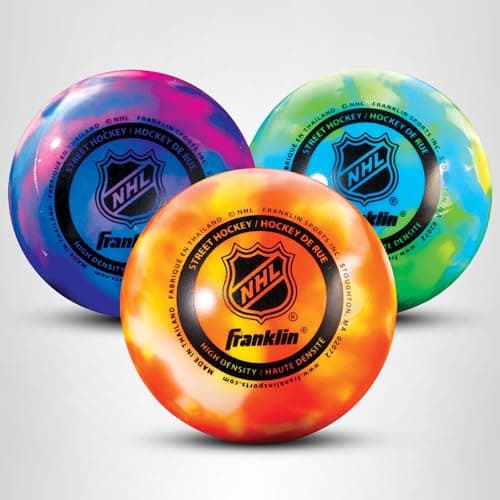 Franklin Sports NHL Extreme Color Street Hockey Balls - 3 Pack — view 8