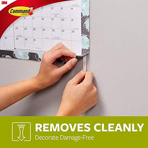 Command Poster Hanging Strips Value Pack, Small, White, 48 Strips — view 2