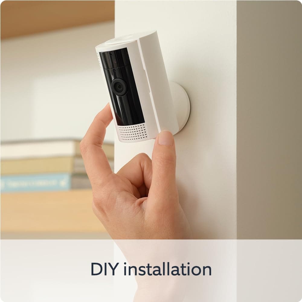 Ring Indoor Camera (2nd Gen) | Plug-In Pet Security Camera | 1080p HD, Two-Way Talk, Wifi, Privacy Cover, DIY | alternative to CCTV system | 30-day free trial of Ring Subscription Plan — view 4