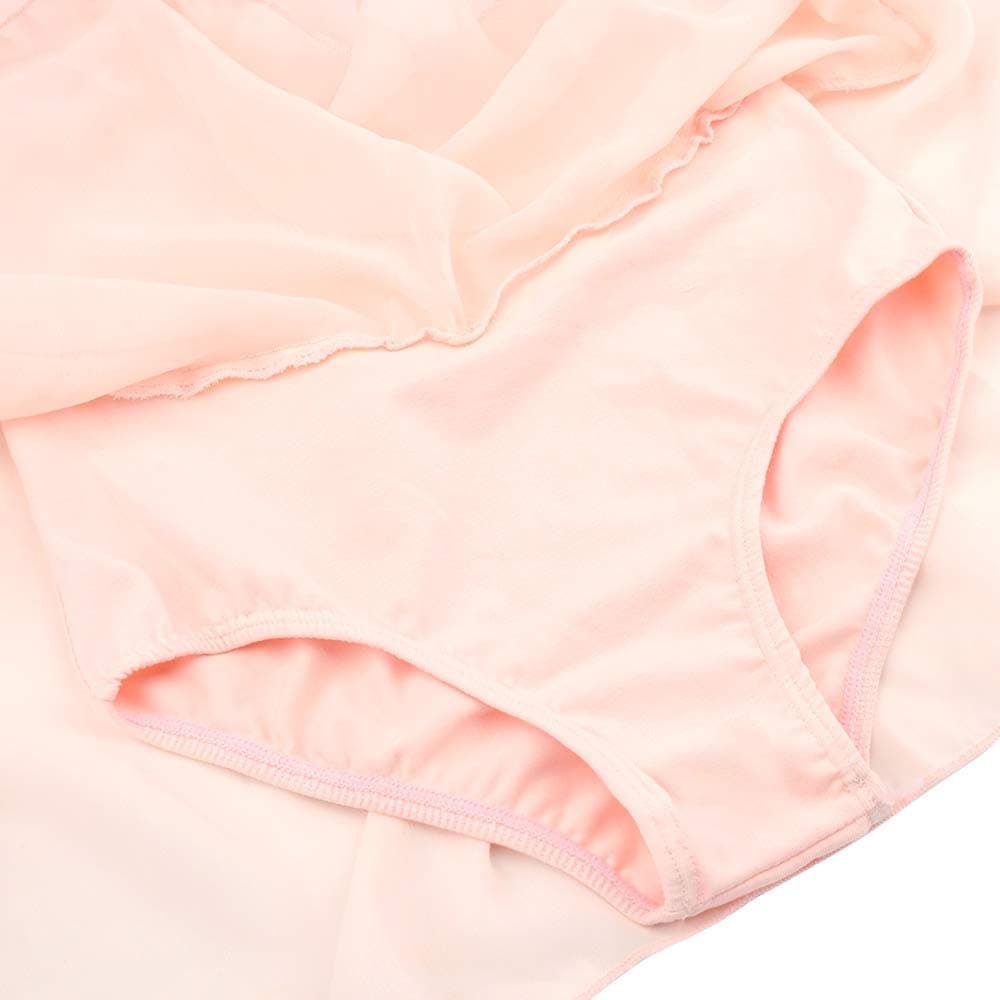 Bezioner Vestido de Ballet Maillot de Danza Manga Larga Gimnasia Leotardo Algodón Body Clásico para Niña — view 7
