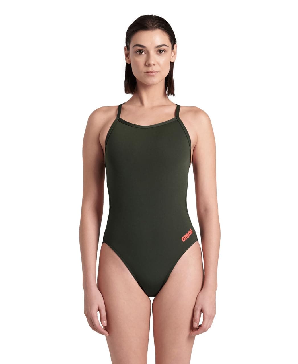 arena Solid Swim Tech Team Bañador de Una Pieza para Mujer, Secado Rápido, Bañador Deportivo en Tejido MaxLife Eco, Resistencia al Cloro y Protección UPF 50+ UV — view 16