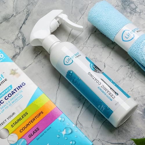 Lifeproof Ceramic Coating Spray Kit - Shine, Seal & Protect Kitchen & Bath Surfaces, Repels Stains & Grime — view 6