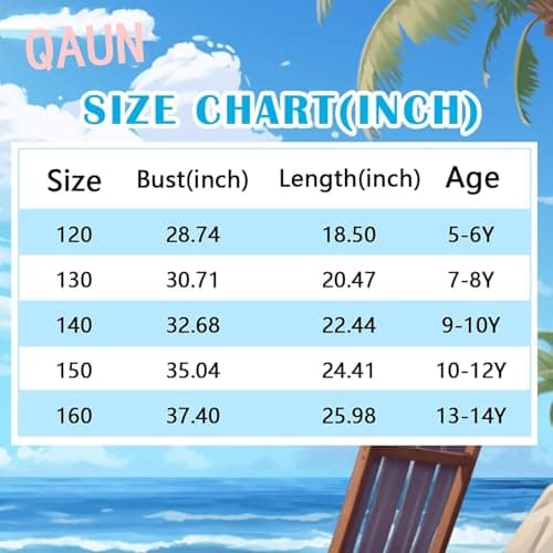QAUN Hawaiian Shirt for Kids Boys Hawaiian Shirts Summer Button Down Shirt Cusual Tops 5-14 Years — view 5