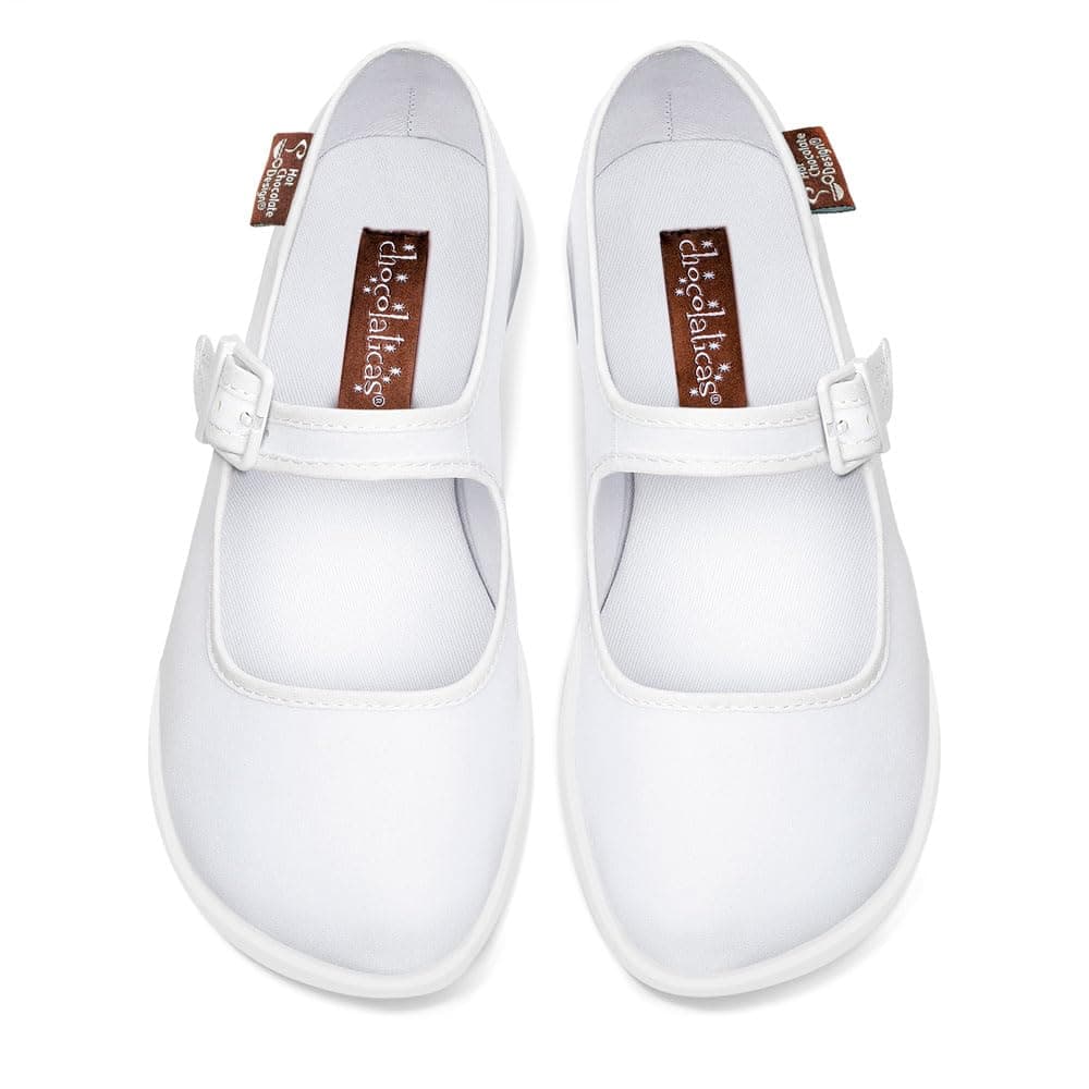 Hot Chocolate Design Chocolaticas Funky Canvas Women's Mary Jane Flat Shoes — view 27