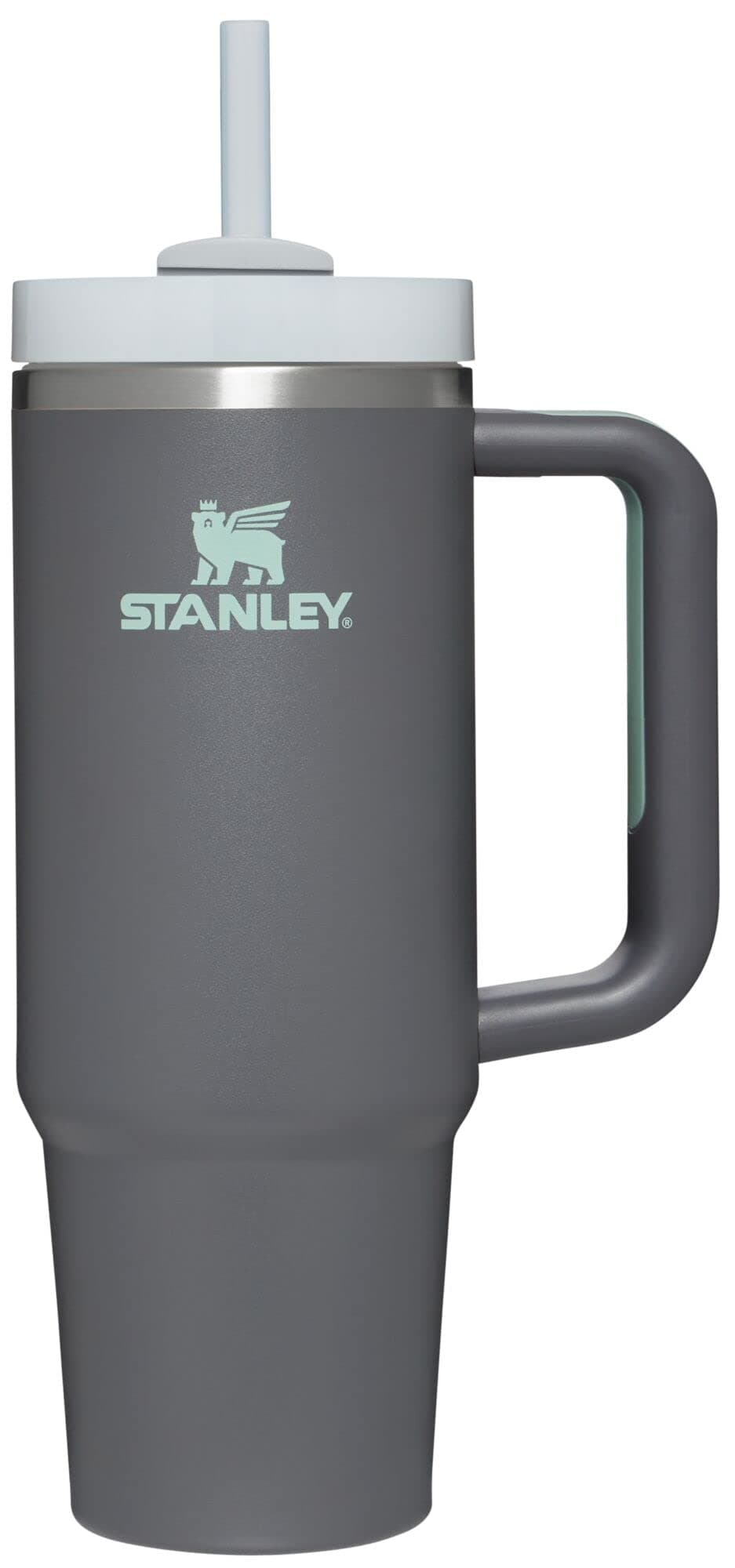 Stanley Quencher - Vaso H2.0 con mango - 1200 ml - Tapa de rosca con pajita incluida - Antifugas y portavasos de coche compatible para viajes - Vaso térmico de acero — view 51