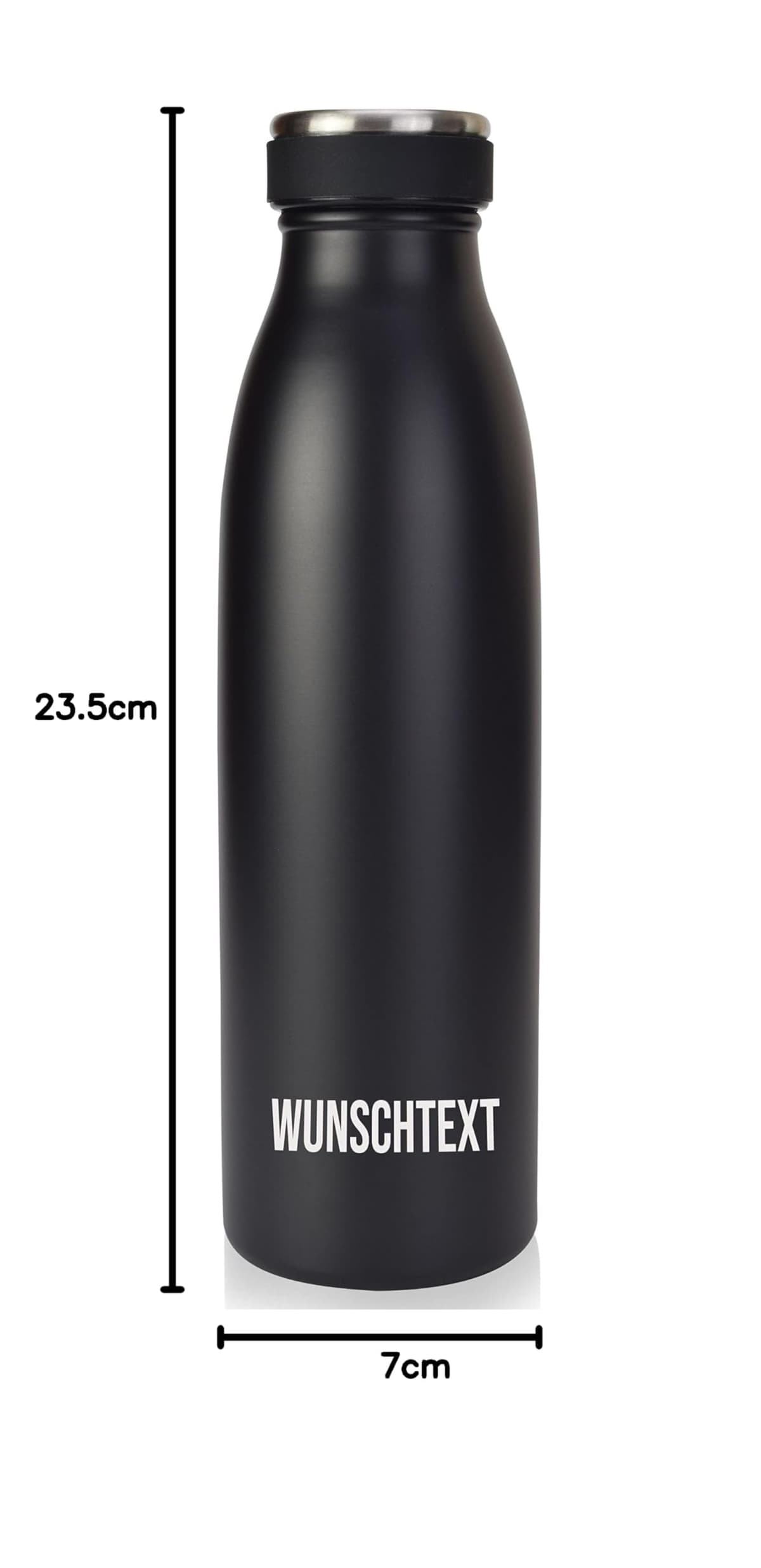 Milu Botella de acero inoxidable de 350ml 500ml 750 ml 1 L 1,5 L botella de agua aislada, termo a prueba de fugas, doble pared, apta para ácido carbónico + cepillo de limpieza (Azul Violeta, 350ml) — view 67