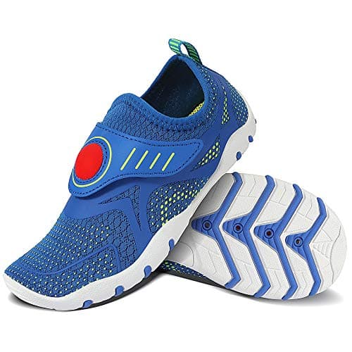 MAYZERO Kids Water Shoes Boys Girls Aqua Socks Non-Slip Quick Dry Swim Shoe Barefoot Beach Pool Shoes (Little Kid/Big Kid) — view 2