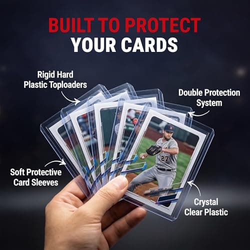 Ultra PRO 3" x 4" Clear Regular Toploaders and Soft Sleeves Bundle (100ct) for Standard Size Cards — view 2