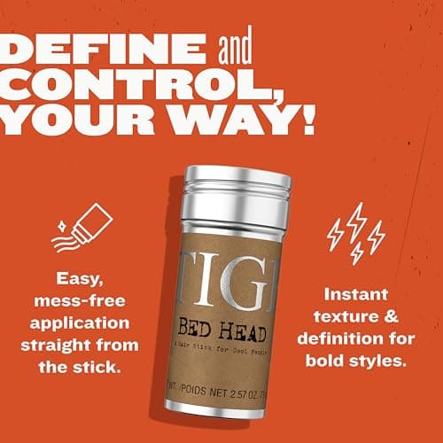 Bed Head by TIGI Hair Wax Stick – Professional Hair Styling Wax for High-Definition Texture & All-Day, Humidity-Resistant Hold, 2.57 oz — view 2