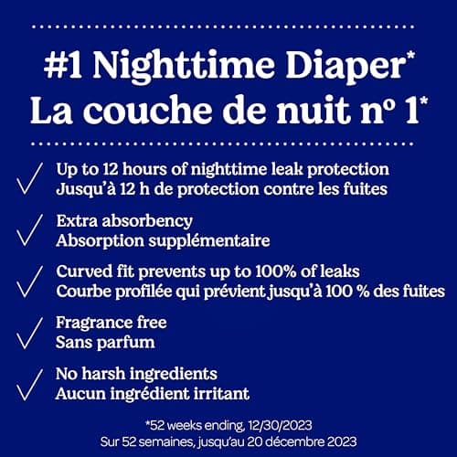 Huggies Overnites Size 4 Overnight Diapers (22-37 lbs), 58 Ct — view 5