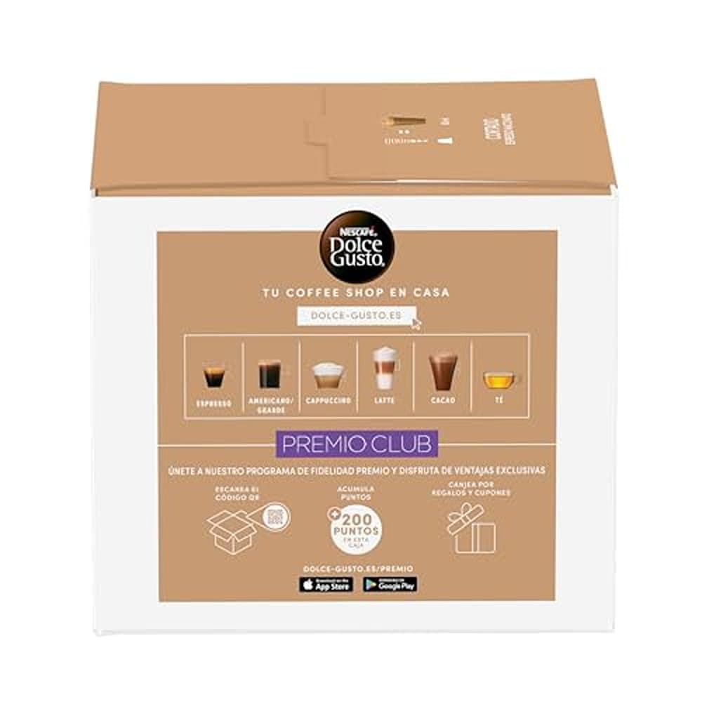 NESCAFÉ Dolce Gusto Cortado - Cápsulas de Café, 90 Cápsulas (3 x 30) - Notas a almendra tostada - Originales para cafeteras Dolce Gusto — view 5