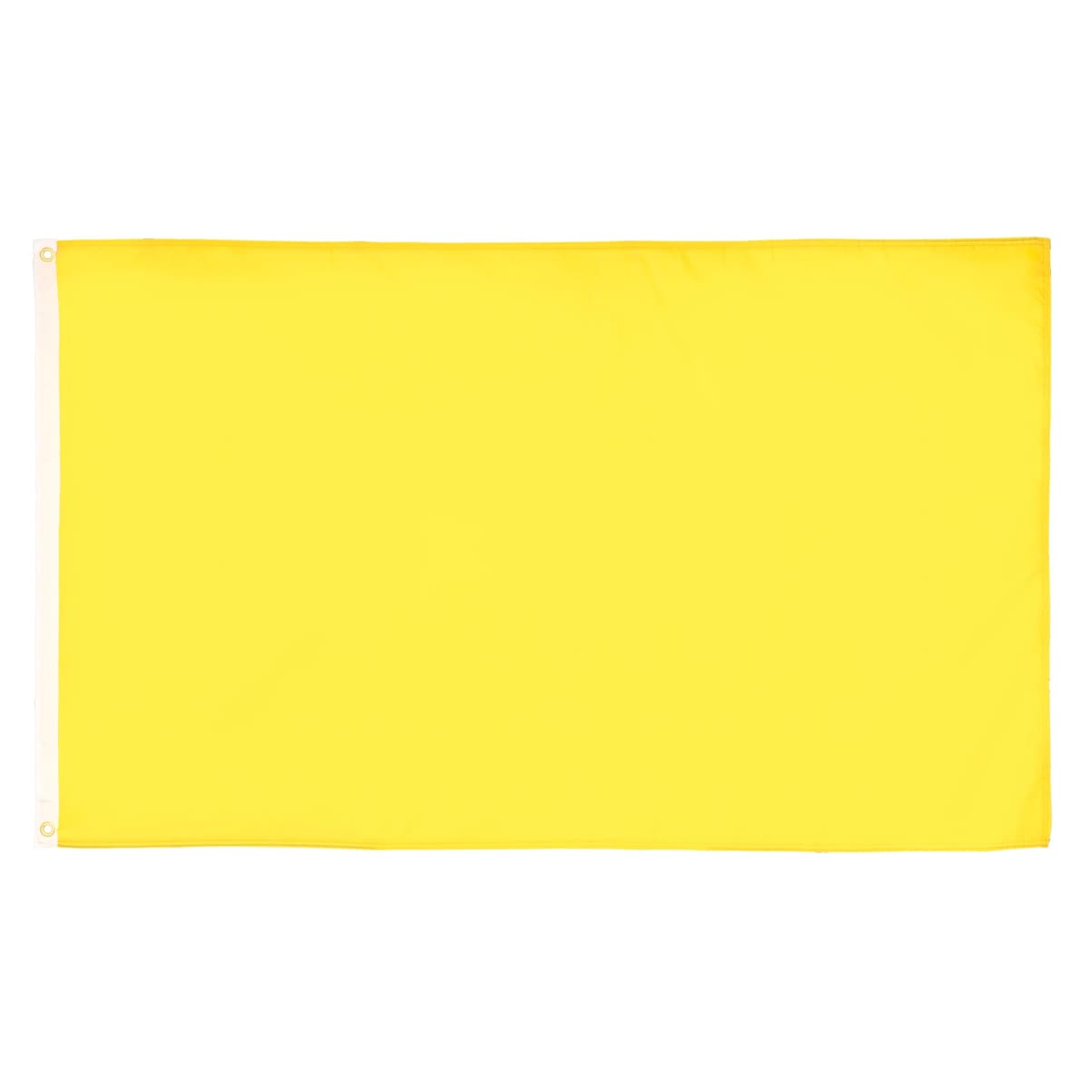 AZ FLAG - Bandera Unicolor Amarillo - 150x90 cm - Bandera Amarilla 100% Poliéster Con Ojales de Metal integrados - 110g - Colores Vivos Y Resistente A La Decoloración