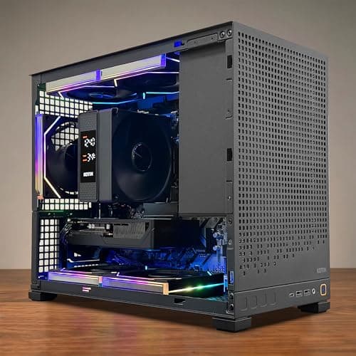 KOTIN Prebuilt Gaming PC, Ryzen 5 9600X, 16GB DDR5, RTX 5060 8GB, 1TB SSD — view 3