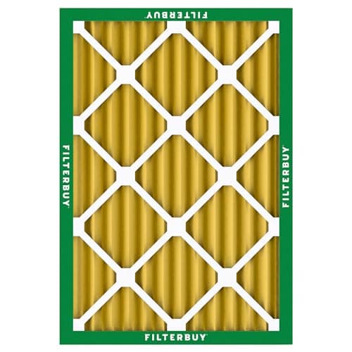 Filterbuy 16x20x2 Air Filter MERV 11 Superior Pet & Allergy Defense (2-Pack), Electrostatic Pleated HVAC AC Furnace Filters Replacement, Made in USA (Actual Size: 15.50 x 19.50 x 1.75) — view 7