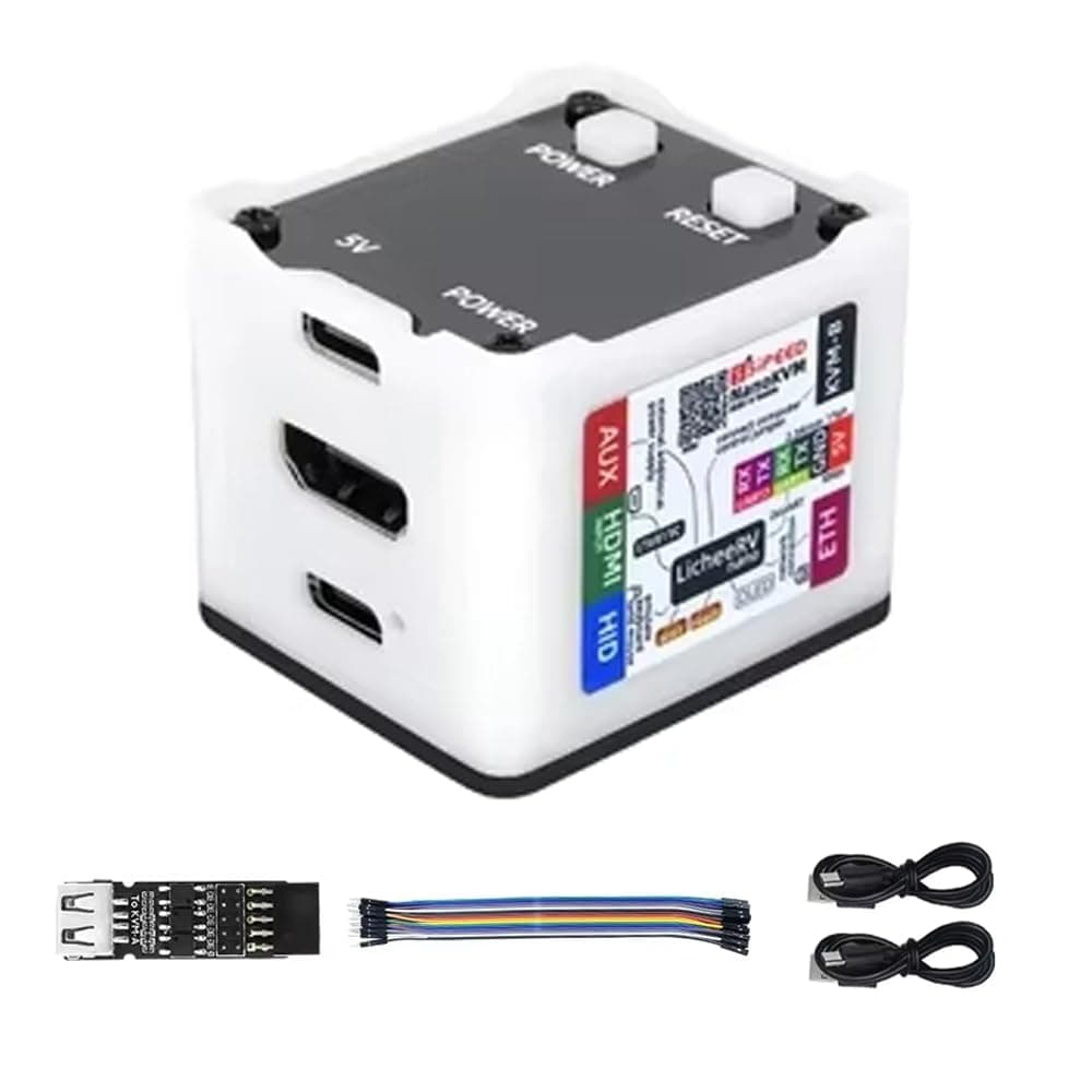 1PCS Sipeed NanoKVM Lite Mini Remote Control Operation and Maintenance Server with 1TOPS NPU 1GHz C906 RISC-V CPU, USB HDMI 100M Network Port — view 4
