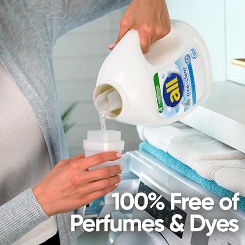 all Liquid Laundry Detergent Free Clear, 118 Ounce, 94 Loads — view 2