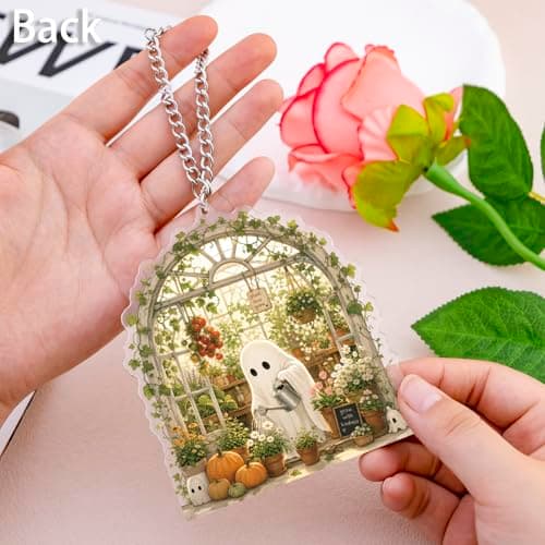 Halloween Window Decorations Cute Halloween Decor Suncatcher Boo Baskets — view 4