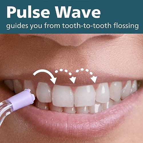 Philips Sonicare Power Flosser 3000 Cordless, Oral Irrigator Quad Stream technology and whisper quiet, Black, HX3826/23 — view 2