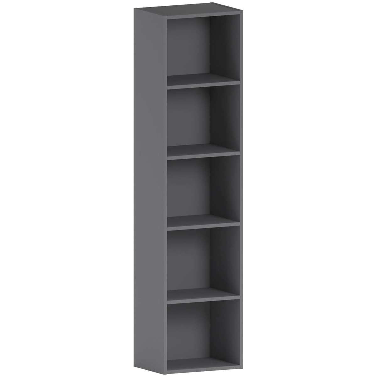 Vida Designs Oxford 3 Tier Cube Bookcase, White Wooden Shelving Display Storage Unit Office Living Room Furniture — view 37