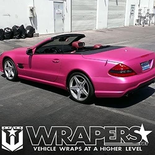 AD Car Wrap Roll SW900 Matte Pink Metallic | 520-M | (Sample 3in x 5in) | Automotive Vinyl Wrap for Cars - Car Interior Wrap & Exterior — view 7