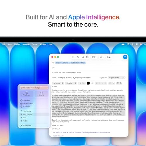 Apple 2026 MacBook Neo 13-inch Laptop with A18 Pro chip: Built for AI and Apple Intelligence, Liquid Retina Display, 8GB Unified Memory, 512GB SSD Storage, 1080p FaceTime HD Camera, Touch ID; Indigo — view 4