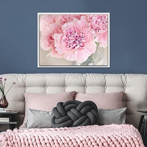 PIXY CANVAS Floater Frame 16x20 for 1-1/2 (1.5) inch Deep Canvas Paintings/Canvas Prints/Wood Canvas Panels/Wall Art/Wall Decor/Home Decor/Artwork (White, 16 x 20 inch, Portrait) — view 2