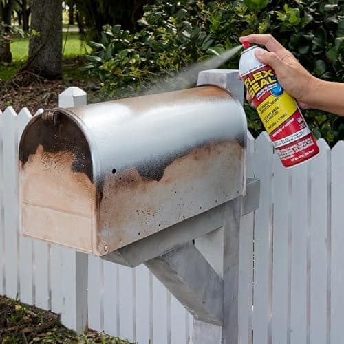 Flex Seal, 14 oz, Black, Stop Leaks Instantly, Waterproof Rubber Spray On Sealant Coating, Perfect for Gutters, Wood, RV, Campers, Roof Repair, Skylights, Windows, and More — view 8