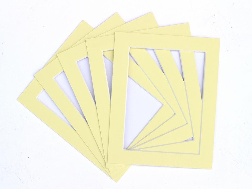 Frame Company Pack of 10 Black Mounts 14x11 for A4 *Choice of Colours* — view 11