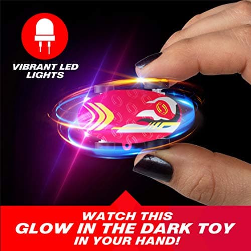 USA Toyz Whipz Duo Micro Racers Toy Cars for Kids - 2pk Mini Keychain, Glow in the Dark LED Fast Pocket Racers Fidget Toys, 2 Mini Cars with 2 Racing Stunt Balls, 2 Clips, and 2 USB Chargers — view 5