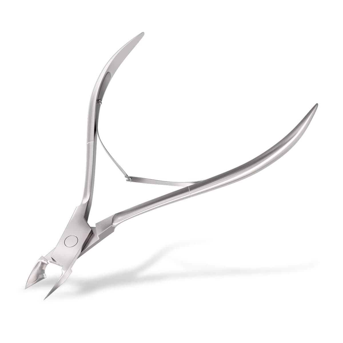Jestilo Professional Cuticle Nippers Scissors Cutters, Removers Stainless Steel Best Nail Care Tool for Manicure and Pedicure (Silver) — view 6