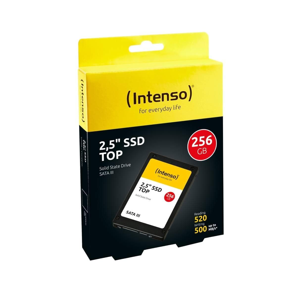 Intenso 2.5 Inch SSD SATA III Top Performance 256 GB, Unidad de estado sólido — view 2