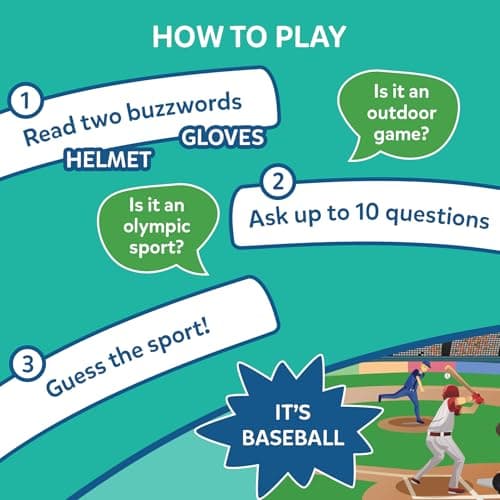 Skillmatics Guess in 10 Sports, Perfect for Boys, Girls, Kids, and Families Who Love Card Games, Toys, Travel Games, Gifts for Ages 6, 7, 8, 9 and Up — view 3