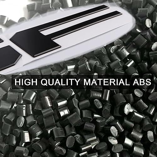 CHRSHN Tailgate Insert Letters Compatible with f150 2021 2022 2023 2024 2025 2026 3D Raised Emblem Decals with Strong Adhesive 260319 Matte Black — view 3
