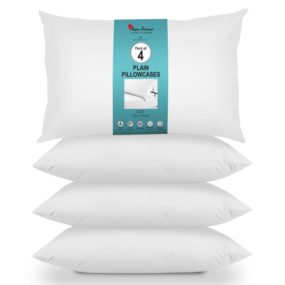 GC GAVENO CAVAILIA Fitted Sheet Single Bed (91 x 190cm) - Grey Bedding Sheets - Plain Dyed Microfiber Bed Sheets Single - (10 inch) 25cm Deep Pocket Bottom Sheet - Easycare - Wrinkle & Fade Resistant — view 88