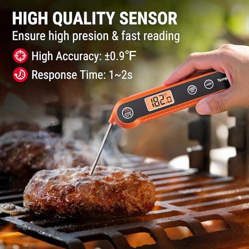 TempPro TempSwift 1 Sec Meat Thermometer Digital Instant Read Thermometer — view 2