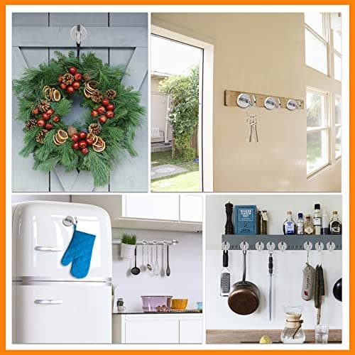 MIKEDE Magnetic Hooks 15Pack 30lbs+ Magnet Hook Cruise Cabin Ship Essentials Heavy Duty Strong Magnets Refrigerator Fridge Hanging for Classroom Beach Vacation Kitchen Grills Home ﻿ — view 7