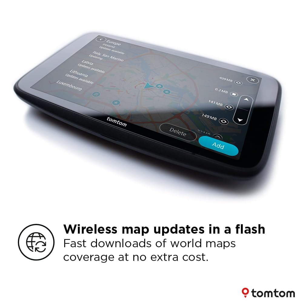 TomTom Car Sat Nav GO Superior (6 Inch, with Traffic Congestion and Speed Cam Alerts thanks to TomTom Traffic, World Maps, Quick-Updates via WiFi, Fuel Prices, Click-Drive Mount) - NEW SOFTWARE — view 7
